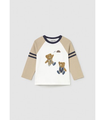 CAMISETA OSITO BEBE MARCA MAYORAL