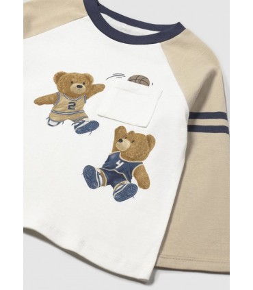 CAMISETA OSITO BEBE MARCA MAYORAL