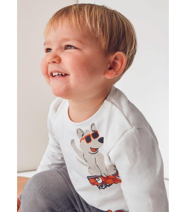 CAMISETA ANIMALES BEBE MARCA MAYORAL