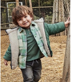 CHAQUETÓN REVERSIBLE UNISEX BEBE MARCA MAYORAL