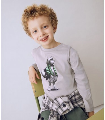CAMISETA NIÑO INTERACTIVA MARCA MAYORAL