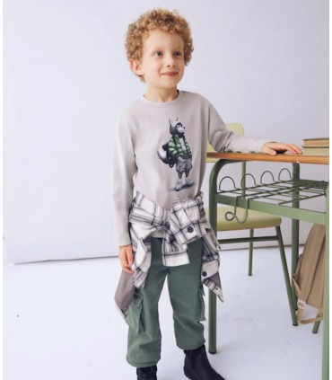 CAMISETA NIÑO INTERACTIVA MARCA MAYORAL