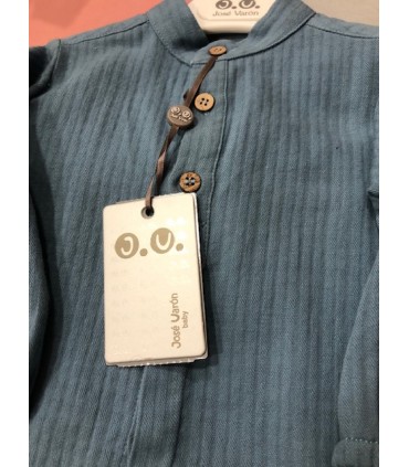 BLUSA LISA BEBE MANGA LARGA MARCA JOSE VARON