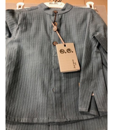 BLUSA LISA BEBE MANGA LARGA MARCA JOSE VARON