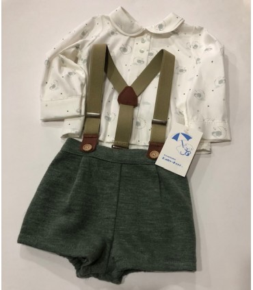 CONJUNTO BEBE DOS PIEZAS MARCA BABY FERR