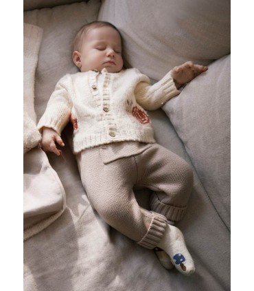 CONJUNTO TRES PIEZAS CARACOL UNISEX BEBE RECIEN NACIDO MARCA MAYORAL