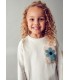 CAMISETA BOLSILLO CROCHET NIÑA MARCA MAYORAL