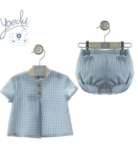 CONJUNTO BEBE DOS PIEZAS FAMILIA PROVENZAL MARCA YOEDU