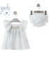 VESTIDO BEBE CON BRAGUITA FAMILIA CERAMICA MARCA YOEDU
