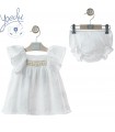 VESTIDO BEBE CON BRAGUITA FAMILIA CERAMICA MARCA YOEDU