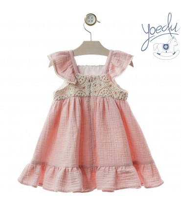VESTIDO NIÑA INFANTIL FAMILIA DECORACION  MARCA YOEDU
