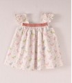 VESTIDO BEBE ESTAMPADO GALLINAS MARCA COCOTE