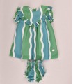 VESTIDO ESTAMPADO BEBE DOS PIEZAS MARCA COCOTE