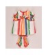 VESTIDO BEBE MULTICOLOR MARCA COCOTE