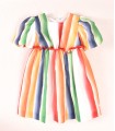 VESTIDO NIÑA MULTICOLOR MARCA COCOTE