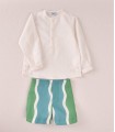 CONJUNTO ESTAMPADO NIÑO DOS PIEZAS MARCA  COCOTE