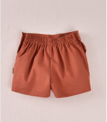 PANTALON CORTO NIÑO LINO MARCA COCOTE
