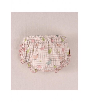 BRAGA ESTAMPADO GALLINA BEBE MARCA COCOTE