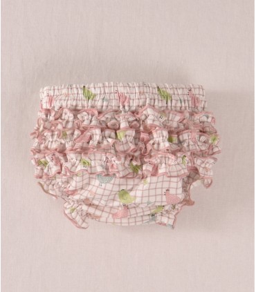 BRAGA ESTAMPADO GALLINA BEBE MARCA COCOTE