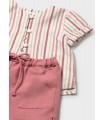 CONJUNTO BEBE PANTALON CORTO Y CAMISA MARCA MAYORAL