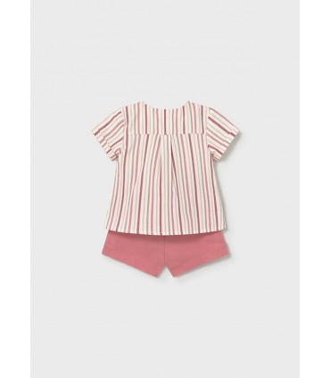 CONJUNTO BEBE PANTALON CORTO Y CAMISA MARCA MAYORAL