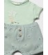 CONJUNTO PUNTO BEBE CUATRO PIEZAS MARCA MAYORAL