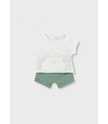 CONJUNTO PUNTO BEBE CUATRO PIEZAS MARCA MAYORAL