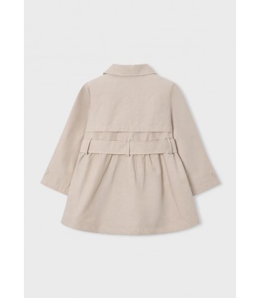GABARDINA CON CINTURON PARA NIÑA MARCA MAYORAL