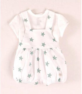 CONJUNTO BEBE ESTRELLAS  DOS PIEZAS MARCA JOSE VARON