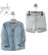CONJUNTO BEBE DOS PIEZAS FAMILIA DECORACION  MARCA YOEDU
