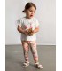CONJUNTO LEGGING BEBE CAMISETA FLOR MARCA MAYORAL
