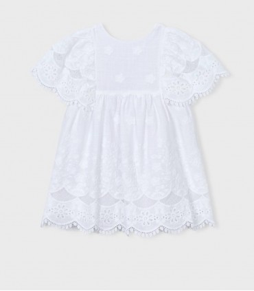 VESTIDO CEREMONIA BORDADO NIÑA