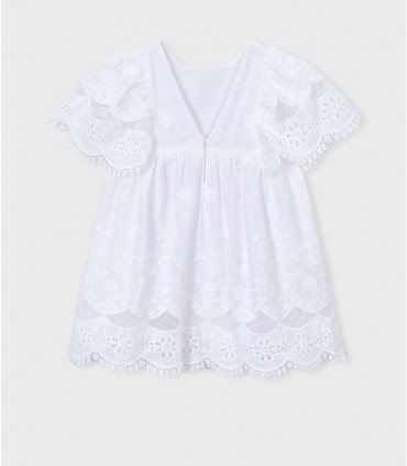 VESTIDO CEREMONIA BORDADO NIÑA