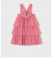 VESTIDO BAMBULA VOLANTES NIÑA MARCA MAYORAL