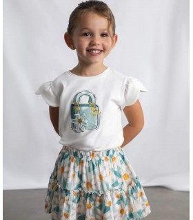 FALDA ESTAMPADA NIÑA MARCA MAYORAL