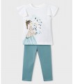 CONJUNTO LEGGING Y CAMISETA MUÑECA NIÑA MARCA MAYORAL