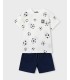 CONJUNTO BERMUDA Y CAMISETA ESTAMPADA NIÑO MARCA MAYORAL