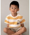 CONJUNTO PANTALON Y CAMISETA DE RAYAS NIÑO MARCA MAYORAL