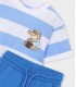 CONJUNTO NIÑO CAMISETA RAYAS MARCA MAYORAL