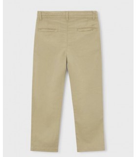 PANTALON CHINO RELAXED CON LINO NIÑO MARCA MAYORAL