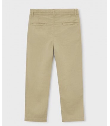 PANTALON CHINO RELAXED CON LINO NIÑO MARCA MAYORAL