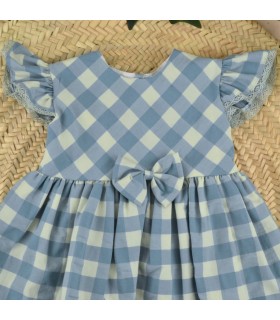 VESTIDO NIÑA VICHY MARCA BABY-FERR