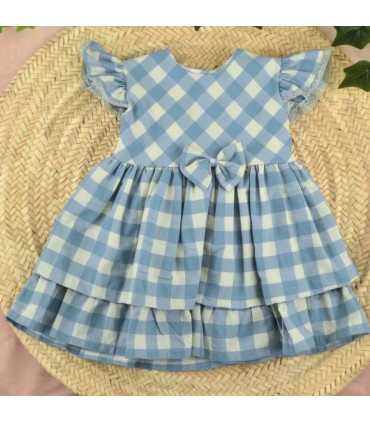 VESTIDO NIÑA VICHY MARCA BABY-FERR