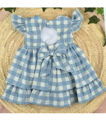 VESTIDO NIÑA VICHY MARCA BABY-FERR