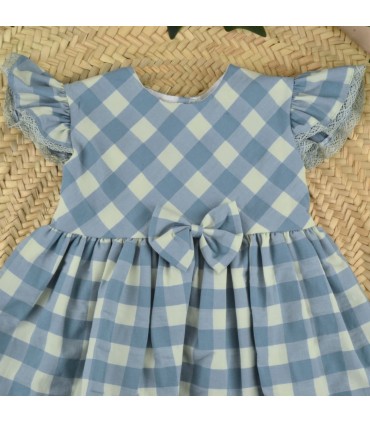 VESTIDO NIÑA VICHY MARCA BABY-FERR