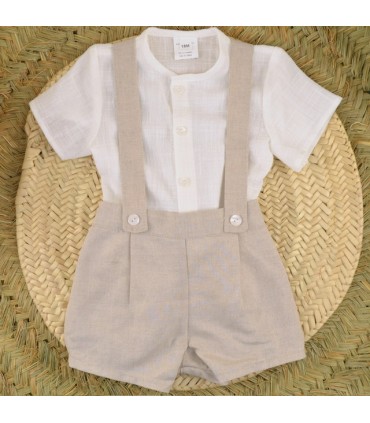 CONJUNTO BEBE LINO BAMBULA MARCA BABY-FERR