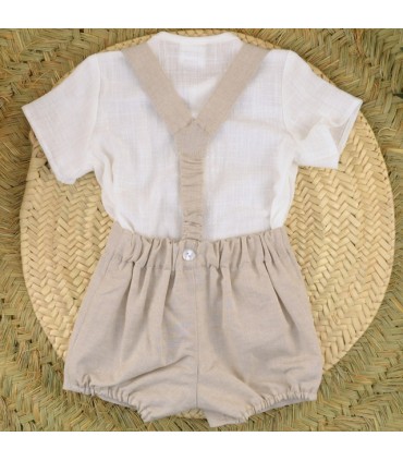 CONJUNTO BEBE LINO BAMBULA MARCA BABY-FERR