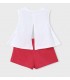 CONJUNTO PANTALON CORTO Y CAMISETA NIÑA MARCA MAYORAL