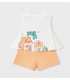 CONJUNTO PANTALON CORTO Y CAMISETA NIÑA MARCA MAYORAL