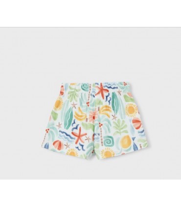 PANTALON CORTO ESTAMPADO NIÑA MARCA MAYORAL